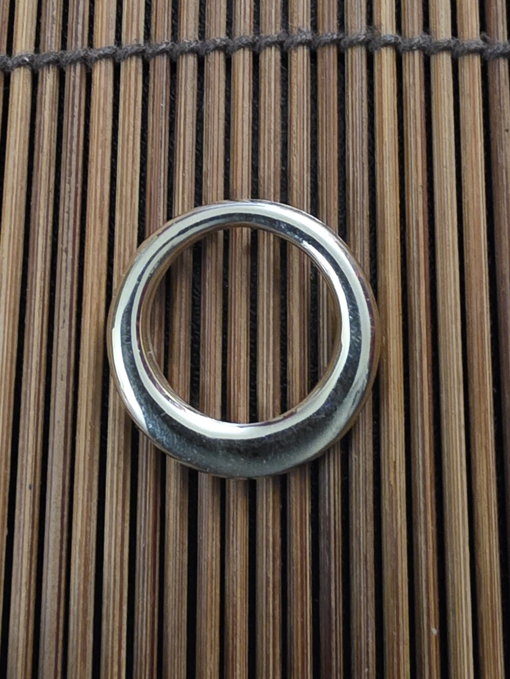 14k Circle Yellow Gold Pendant